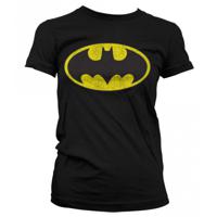 Batman dames verkleed T-shirt - zwart - korte mouwen - DC Comics - thumbnail