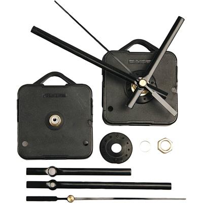 Creativ Company Klokonderdelen en uurwerken, max. afstand 10 mm, zwart, 1 set