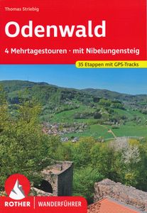 Wandelgids Odenwald Mehrtagestouren mit Nibelungensteig | Rother Bergverlag