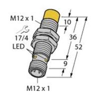 Turck Inductieve sensor Niet vlak PNP, NO NI8-M12-AP6X-H1141 - thumbnail