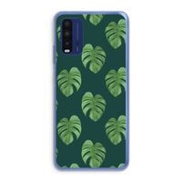 Monstera leaves: Xiaomi Redmi 9T Transparant Hoesje