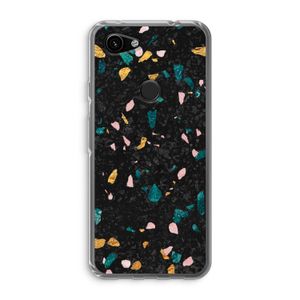 Terrazzo N°10: Google Pixel 3a Transparant Hoesje
