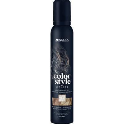 Indola Profession Color Style Mousse Beige Blonde 200ml