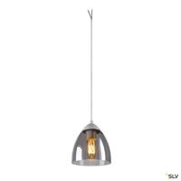 SLV Glazen hanglampPara Cone wit met smoke glas - 1006160