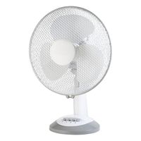 Emerio FN-114202 Tafelventilator 30 cm Wit/Grijs - thumbnail