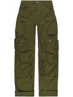 The Attico pantalon cargo évasé - Vert