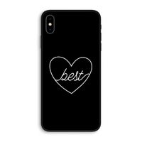 Best heart black: iPhone XS Max Biologisch afbreekbaar hoesje