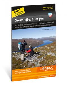 Wandelkaart Fjällkartor 1:50.000 Grövelsjön - Rogen | Calazo