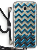 Onderbroken lijn: Samsung Galaxy A5 (2017) Transparant Hoesje met koord