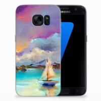 Smartphone hoesje Samsung Galaxy S7 Boat