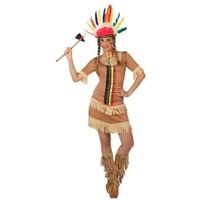 Indianen kostuum/jurkje Manipi voor dames XL (42-44)  -
