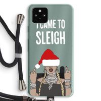 Came To Sleigh: Pixel 5a 5G Transparant Hoesje met koord