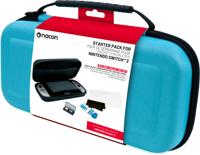 Nacon Switch 2 Starter Pack - Pouch (Blue) + Screen Protector + Game Cases Nacon Switch 2 Starter Pack - Pouch (Blue) + Screen Protector + Game Cases