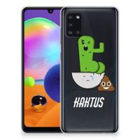Samsung Galaxy A31 Telefoonhoesje met Naam Cactus Poo