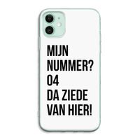Da ziede van hier: iPhone 11 Transparant Hoesje