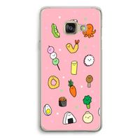 Happy bento friends: Samsung Galaxy A3 (2016) Transparant Hoesje