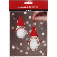 Creativ Company Creative mini kit, kerstelven, h: 8 cm, 1 doos