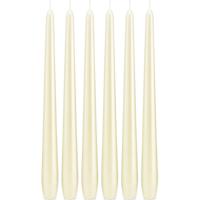 Trend Candles Dinerkaarsen - 6x - ivoorwit - 13 branduren - 30 cm