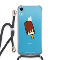Frisco: iPhone XR Transparant Hoesje met koord