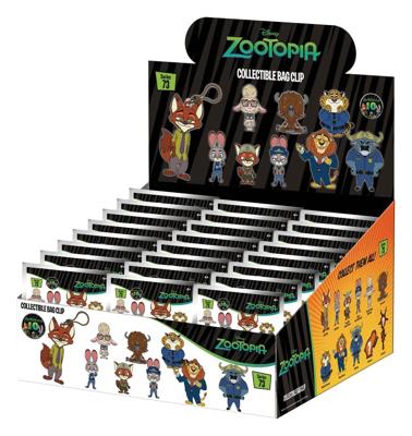 Zootopia 3D Foam Bag Clips Serie 73 Display (24)