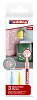 Paintmarker edding 751 oliebasis 1-2mm pa ass 3st