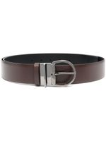Valentino Garavani ceinture à boucle VLOGO - Marron