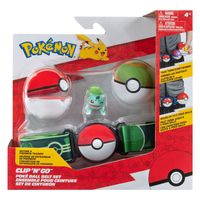 Boti Clip 'N' Go Poke Ball met Riem Speelset, 4dlg.