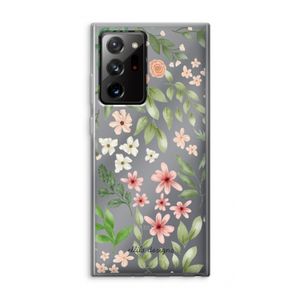 Botanical sweet flower heaven: Samsung Galaxy Note 20 Ultra / Note 20 Ultra 5G Transparant Hoesje