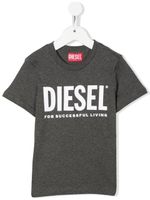 Diesel Kids t-shirt à logo imprimé - Gris