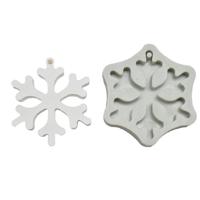 DIY bakken kerst serie modellering fondant siliconen mal (kerst Snowflake)
