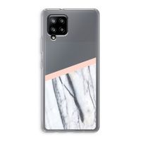 A touch of peach: Samsung Galaxy A42 5G Transparant Hoesje