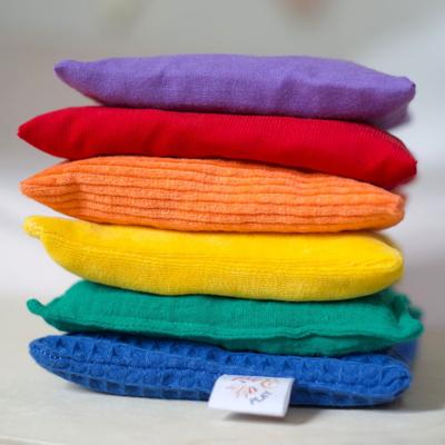 Sensorische Pittenzakjes, 6 stuks | Rainbow