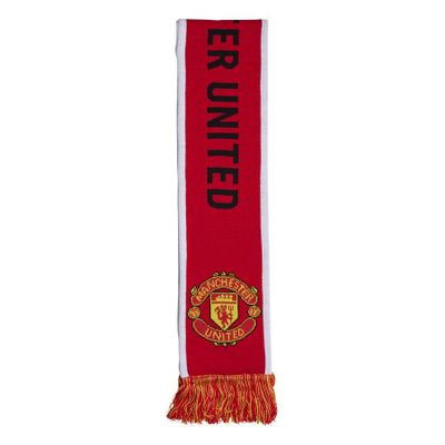 Manchester United Sjaal - Rood/Zwart/Wit Manchester United Sjaal - Rood/Zwart/Wit