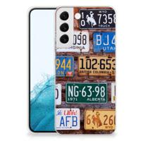 Samsung Galaxy S22 Plus | Siliconen hoesje | met foto Kentekenplaten