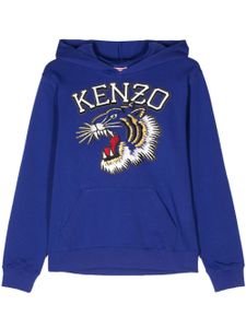 Kenzo hoodie Tiger Varsity - Bleu