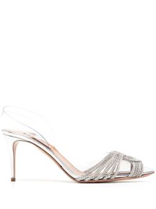 Aquazzura escarpins Gatsby Sling - Argent