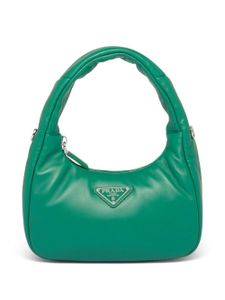 Prada sac porté épaule Soft à design matelassé - Vert