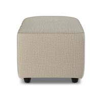 HKliving Vint hocker small Pure Ivory