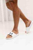 Under Armour Core Slippers Heren Wit - Maat 42.5 - Kleur: Wit | Soccerfanshop