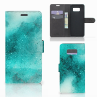 Hoesje Samsung Galaxy S8 Plus Painting Blue