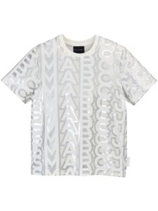 Marc Jacobs t-shirt Monogram Baby en coton - Argent