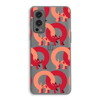 Dogs: OnePlus Nord 2 5G Transparant Hoesje