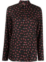 Paul Smith chemise boutonnée à imprimé abstrait - Noir