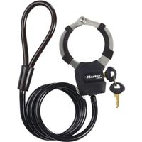 Master Lock 8275EURDPRO Sleutelvergrendelingskabel met handboei - 1 m - Ideaal voor scooters - Kleuren