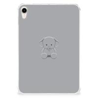 Apple iPad mini 6 (2021) Tablet Back Cover Grijs Baby Olifant