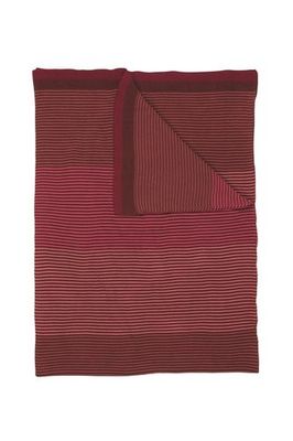 Pip Studio Pip Studio Blockstripe Throw Pink 130x170 cm