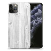 Apple iPhone 11 Pro | Bumper Hoesje | White Wood