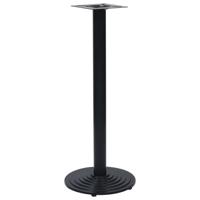 Bistrotafelpoot 43x107 cm gietijzer zwart Bistrotafelpoot 43x107 cm gietijzer zwart