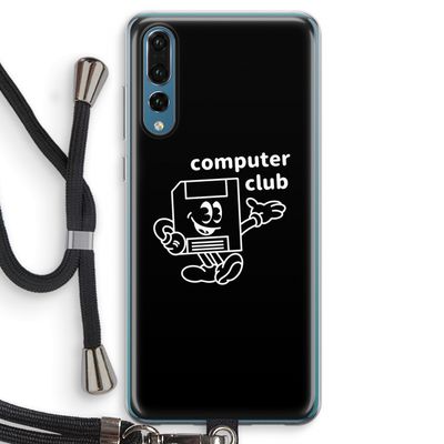 Floppyhead: Huawei P20 Pro Transparant Hoesje met koord