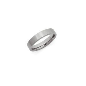 Boccia 0121-03 Ring Titanium zilverkleurig 4,5 mm